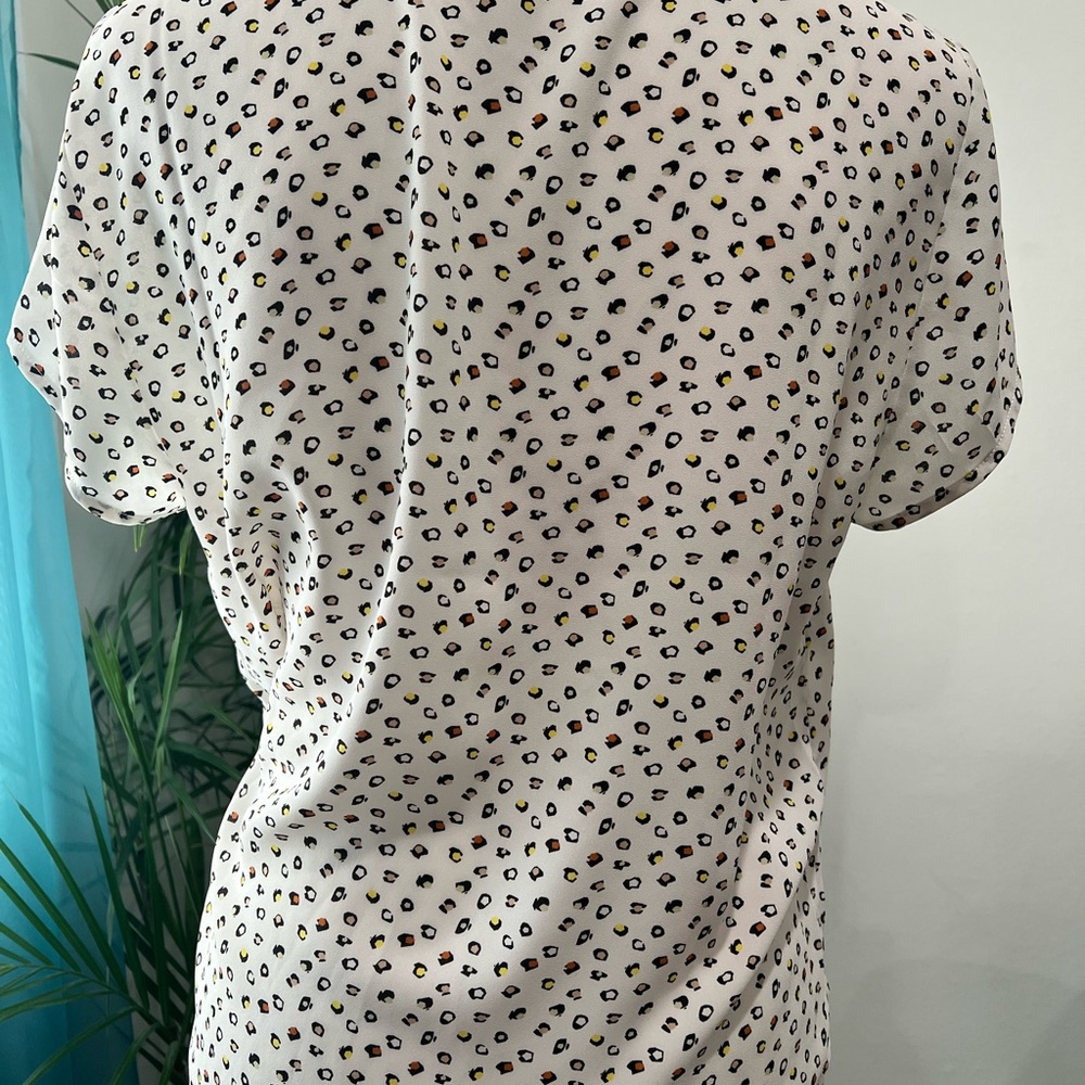 CAbi animal print/ leopard Blouse - Picture 2 of 3